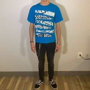BLUE VANS T-SHIRT